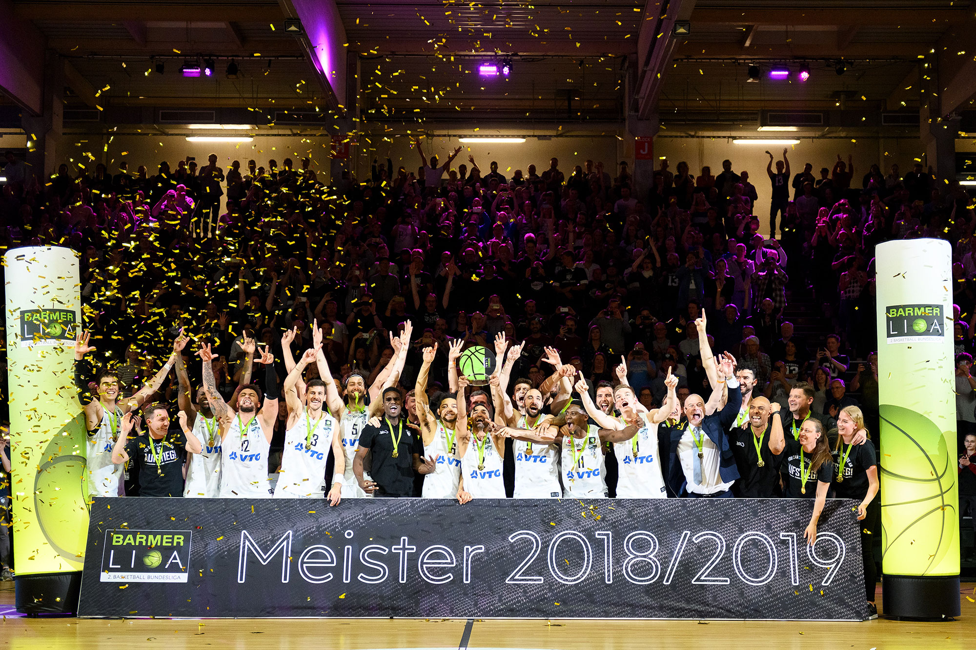 ProA Meister 18/19 – Hamburg Towers! – BARMER 2. Basketball Bundesliga