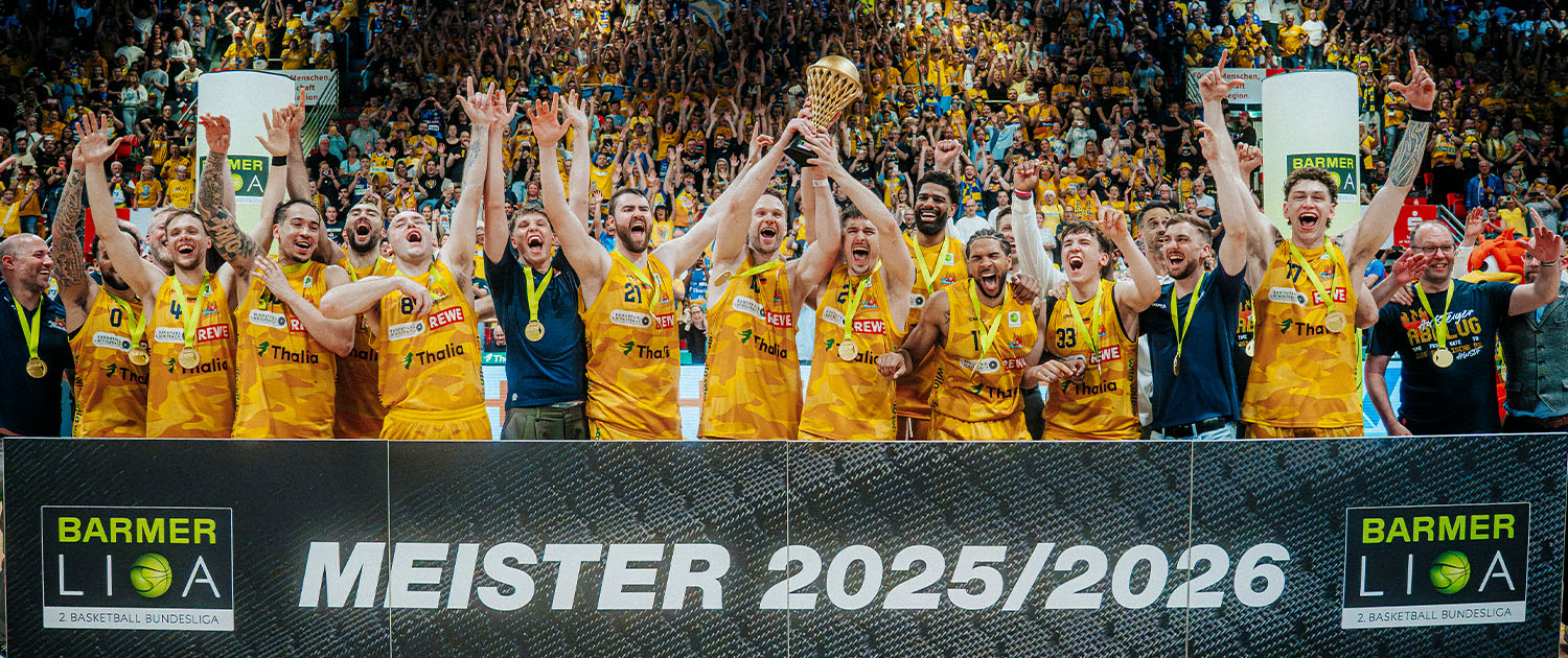 Offizielles Meisterfoto ProA 2025_2026